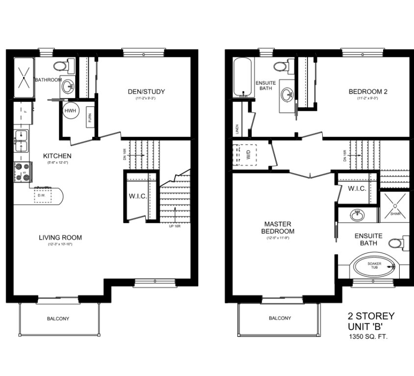 Brand New – One or Three Bedroom Units